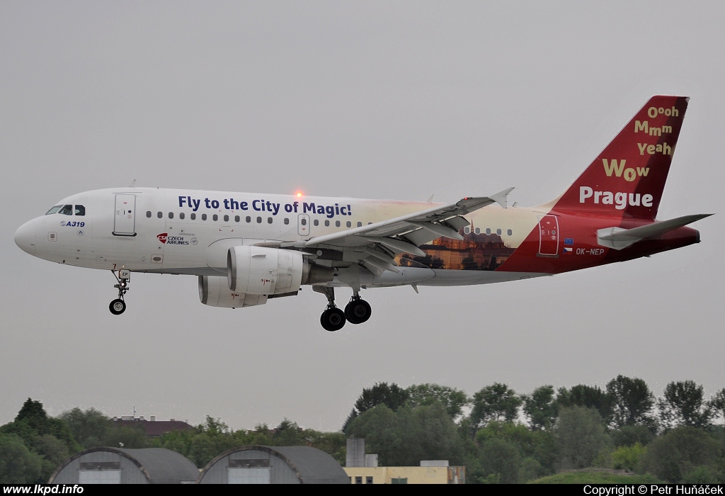 SA Czech Airlines – Airbus A319-112 OK-NEP