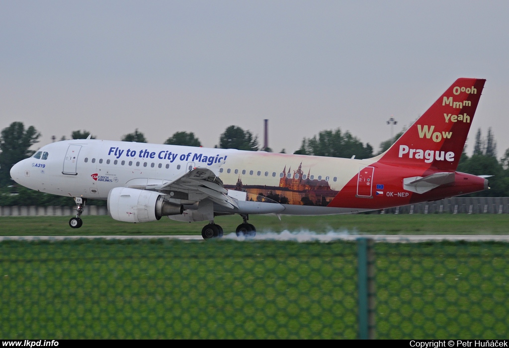 SA Czech Airlines – Airbus A319-112 OK-NEP