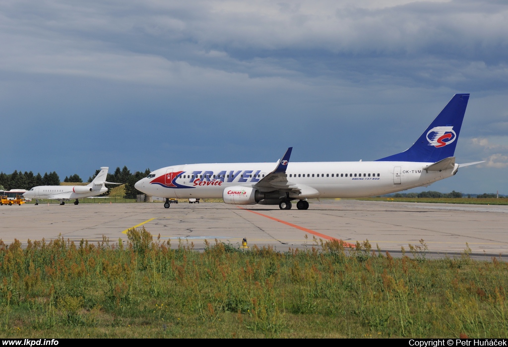 Travel Service – Boeing B737-8FN OK-TVM