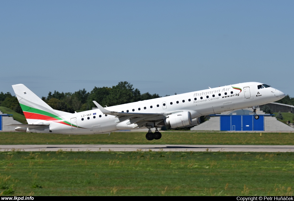 Bulgaria Air – Embraer ERJ-190-100IGW 190AR LZ-VAR