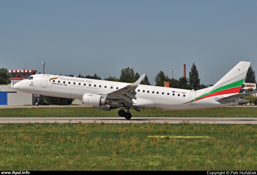 Bulgaria Air – Embraer ERJ-190-100IGW 190AR LZ-VAR