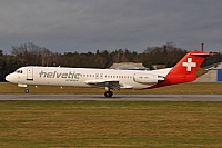 Helvetic Airways – Fokker 100 HB-JVH