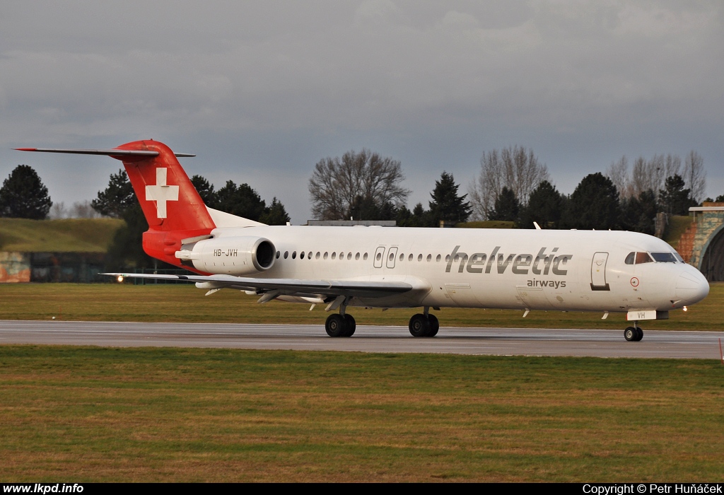 Helvetic Airways – Fokker 100 HB-JVH