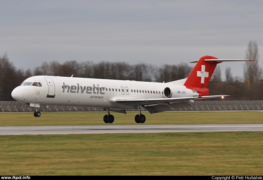 Helvetic Airways – Fokker 100 HB-JVH