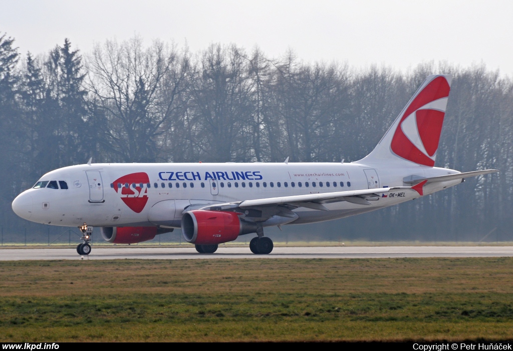 SA Czech Airlines – Airbus A319-112 OK-MEL