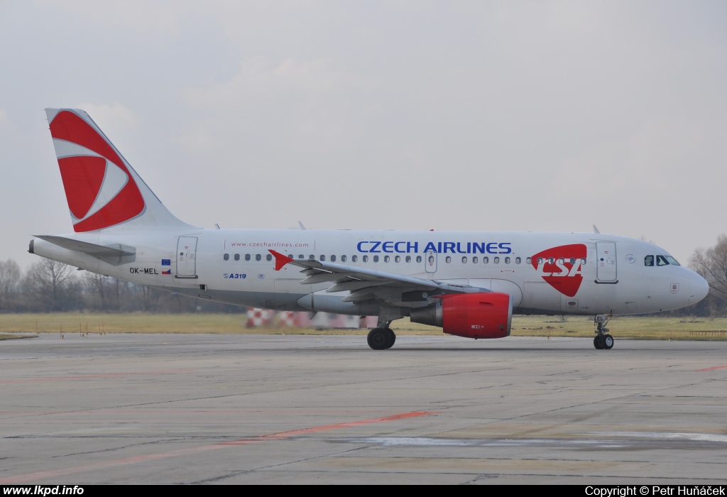 SA Czech Airlines – Airbus A319-112 OK-MEL