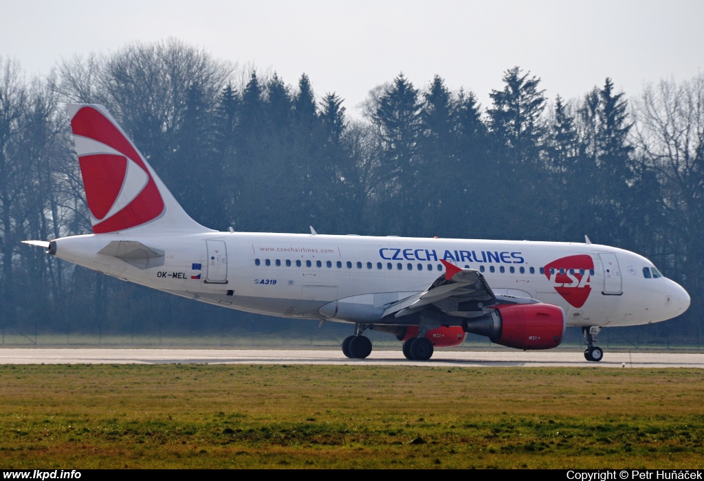 SA Czech Airlines – Airbus A319-112 OK-MEL