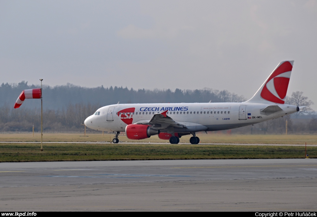 SA Czech Airlines – Airbus A319-112 OK-MEL