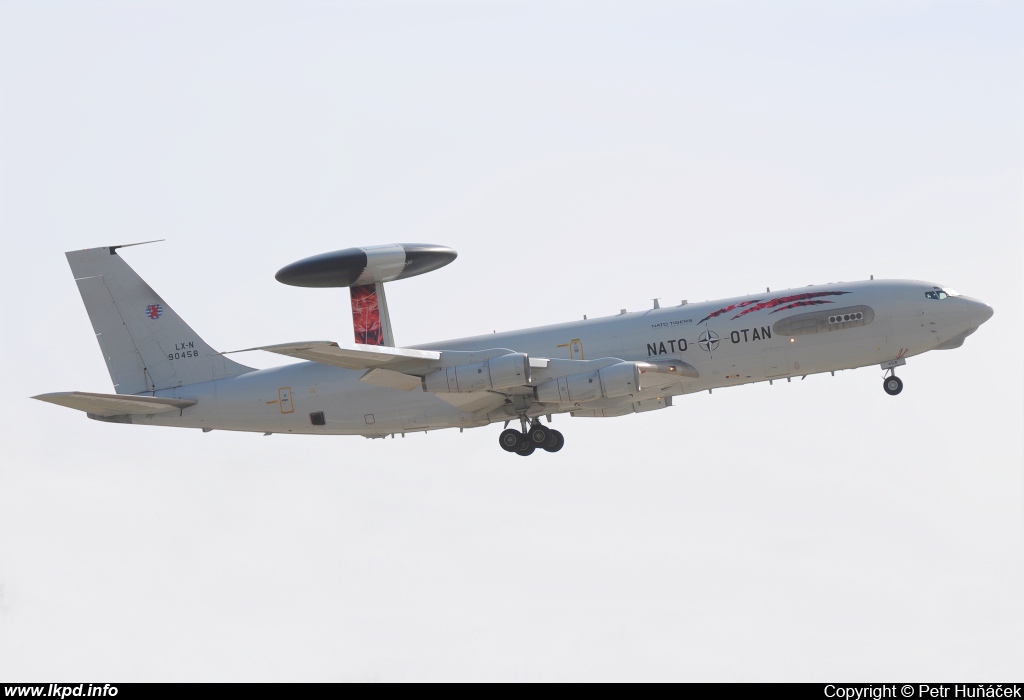 NATO – Boeing E-3A AWACS LX-N90458