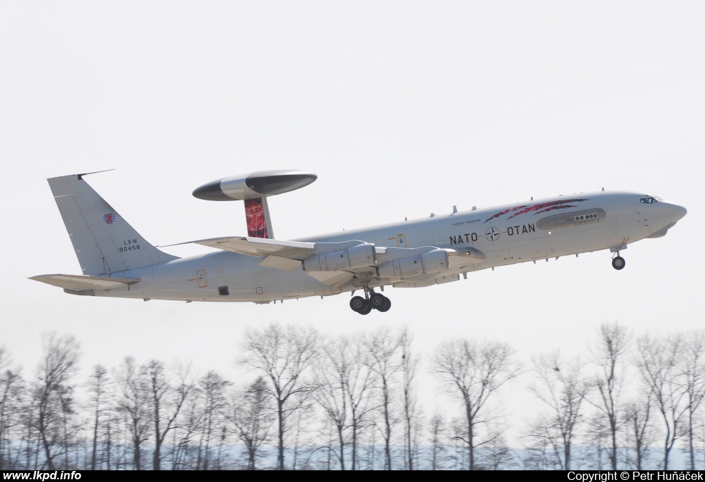 NATO – Boeing E-3A AWACS LX-N90458