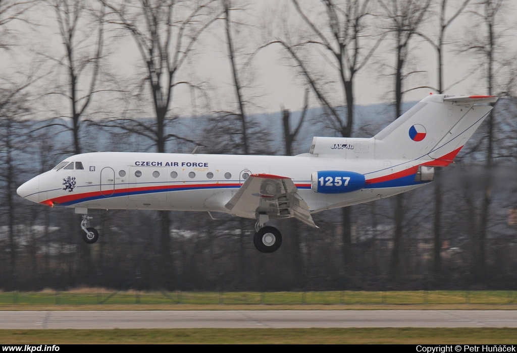 Czech Air Force – Yakovlev YAK-40 1257