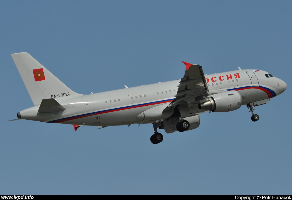 Rossia – Airbus A319-115 (CJ) RA-73026