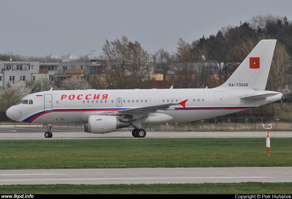 Rossia – Airbus A319-115 (CJ) RA-73026