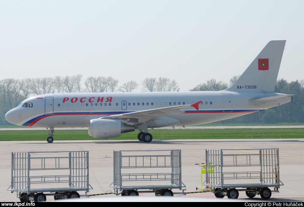 Rossia – Airbus A319-115 (CJ) RA-73026