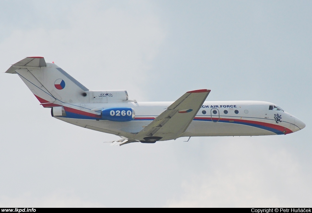 Czech Air Force – Yakovlev YAK-40 0260