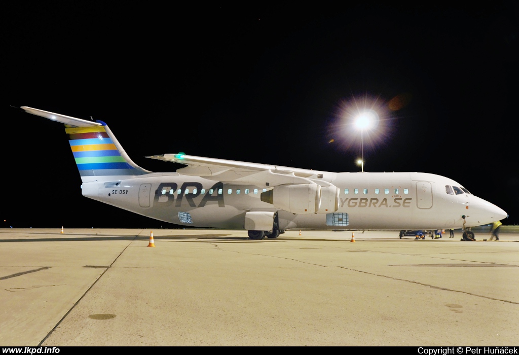 Braathens Regional Airlines – BAE Systems Avro Avro RJ100 SE-DSV