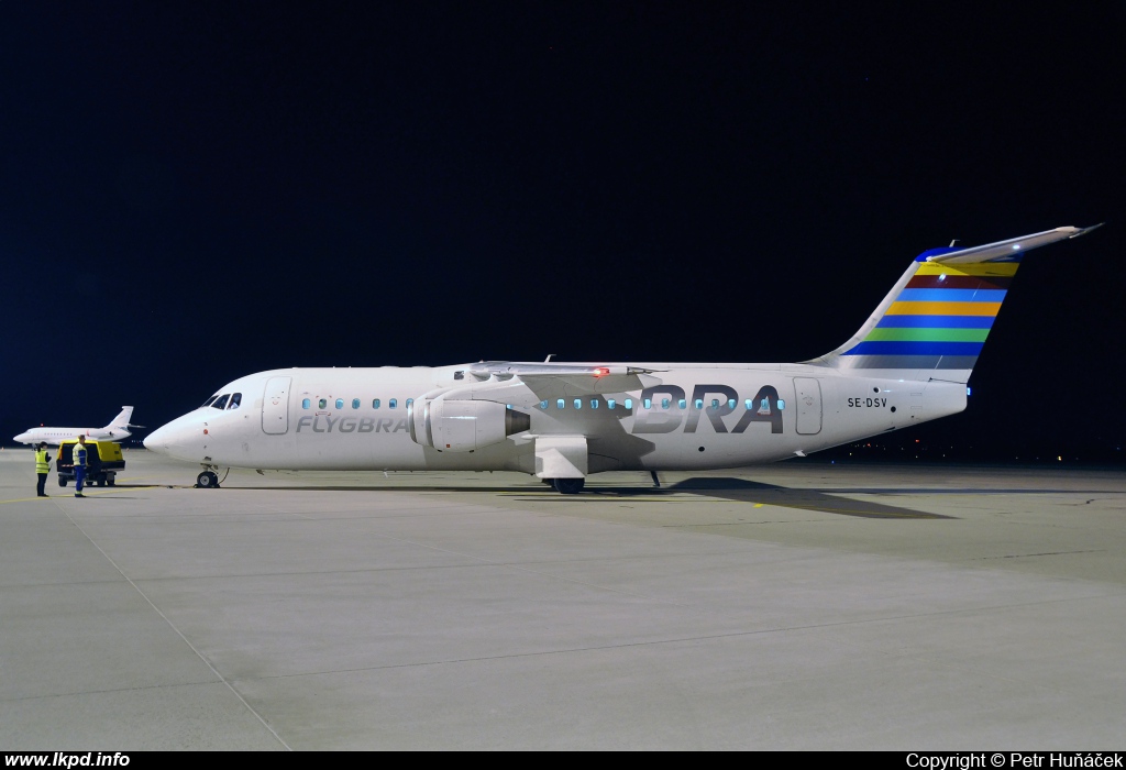 Braathens Regional Airlines – BAE Systems Avro Avro RJ100 SE-DSV