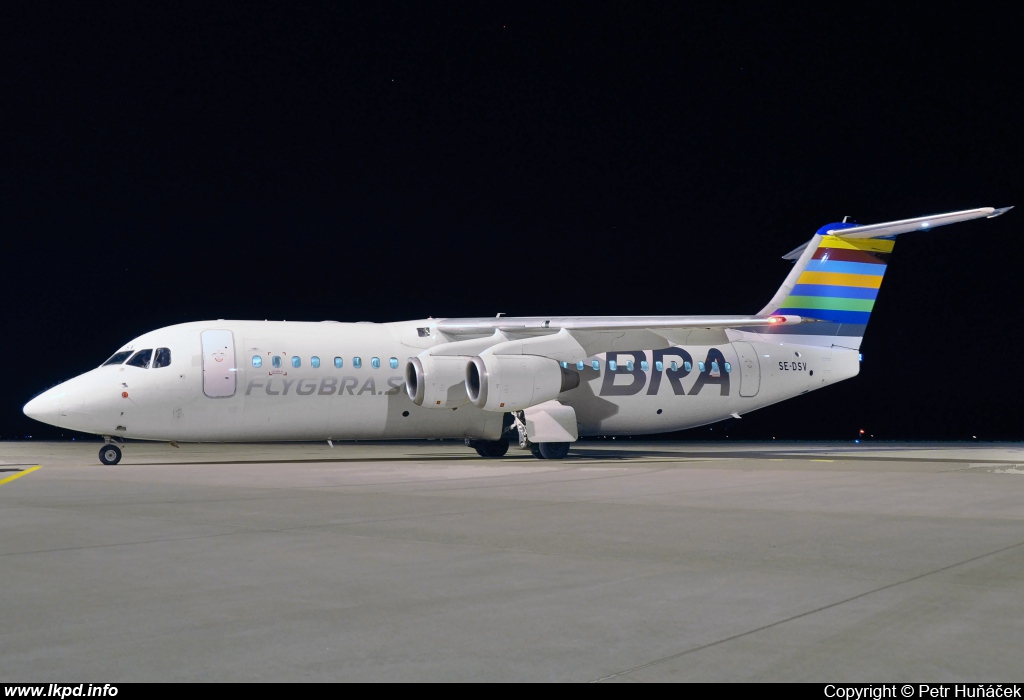 Braathens Regional Airlines – BAE Systems Avro Avro RJ100 SE-DSV