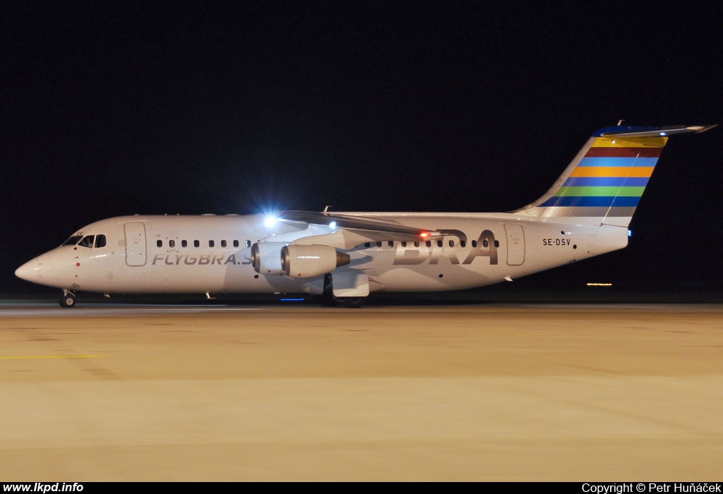 Braathens Regional Airlines – BAE Systems Avro Avro RJ100 SE-DSV