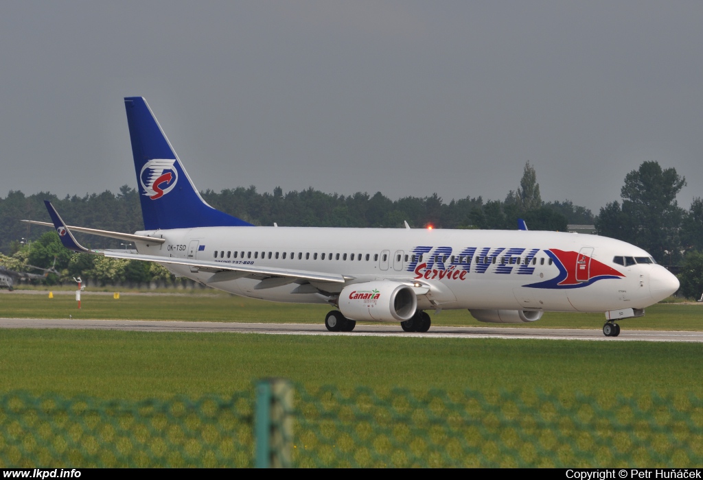 Travel Service – Boeing B737-8Q8 OK-TSD