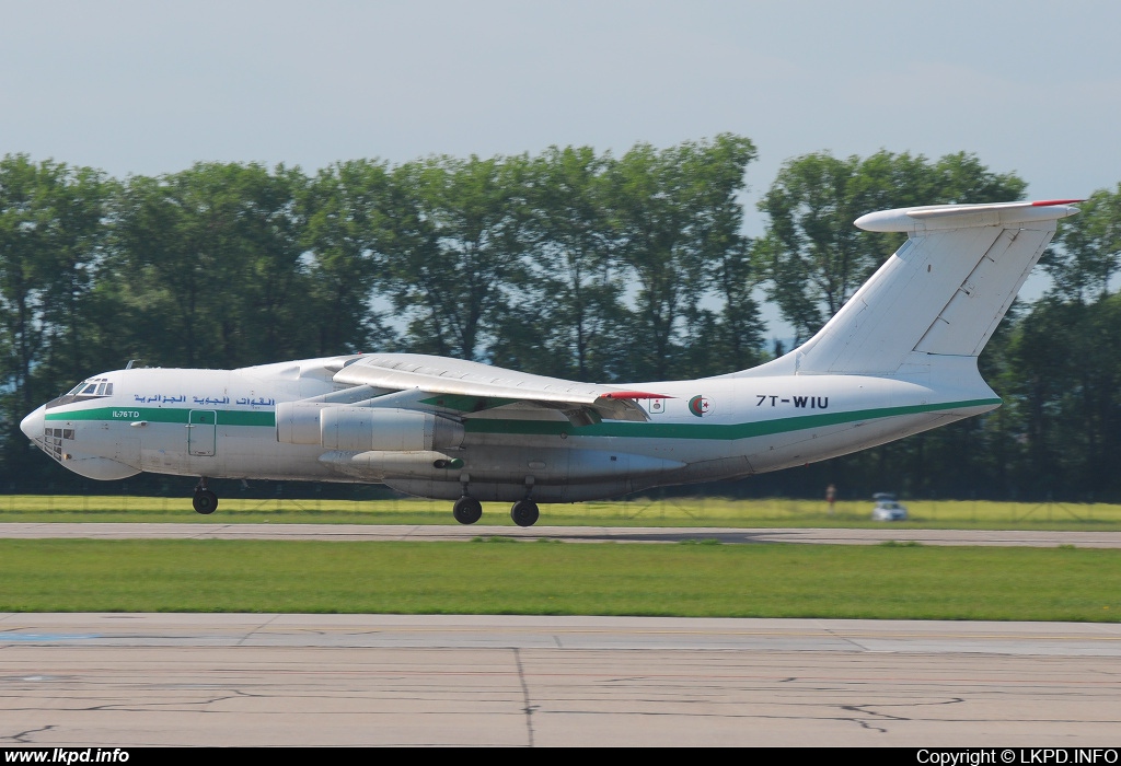 Algeria Air Force – Iljuin IL-76TD 7T-WIU