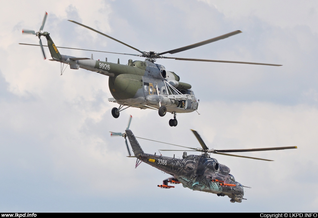 Czech Air Force – Mil Mi-17-1(Sh) 9926