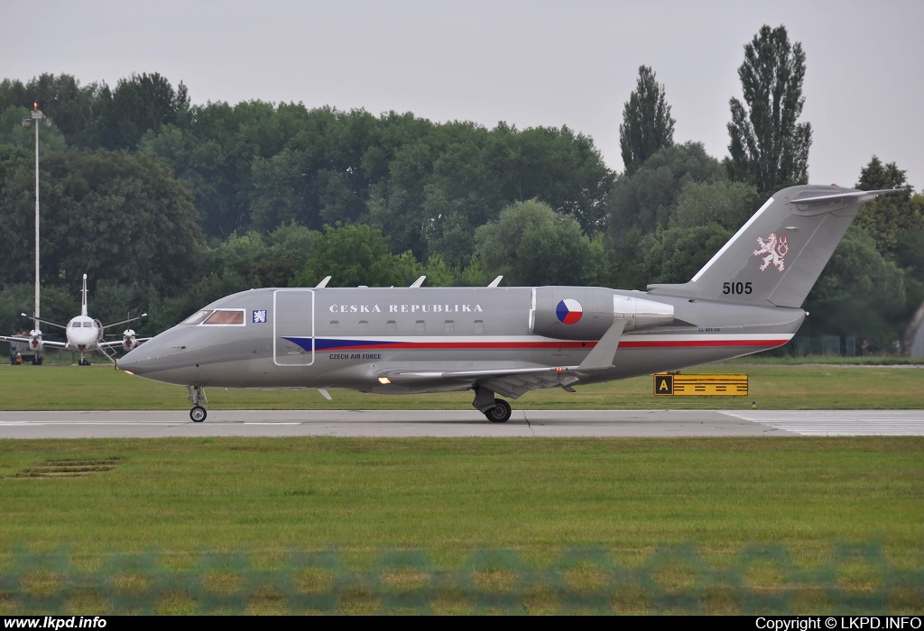 Czech Air Force – Canadair CL-600-2B16 Challenger 601-3A  5105