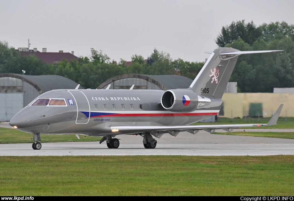 Czech Air Force – Canadair CL-600-2B16 Challenger 601-3A  5105