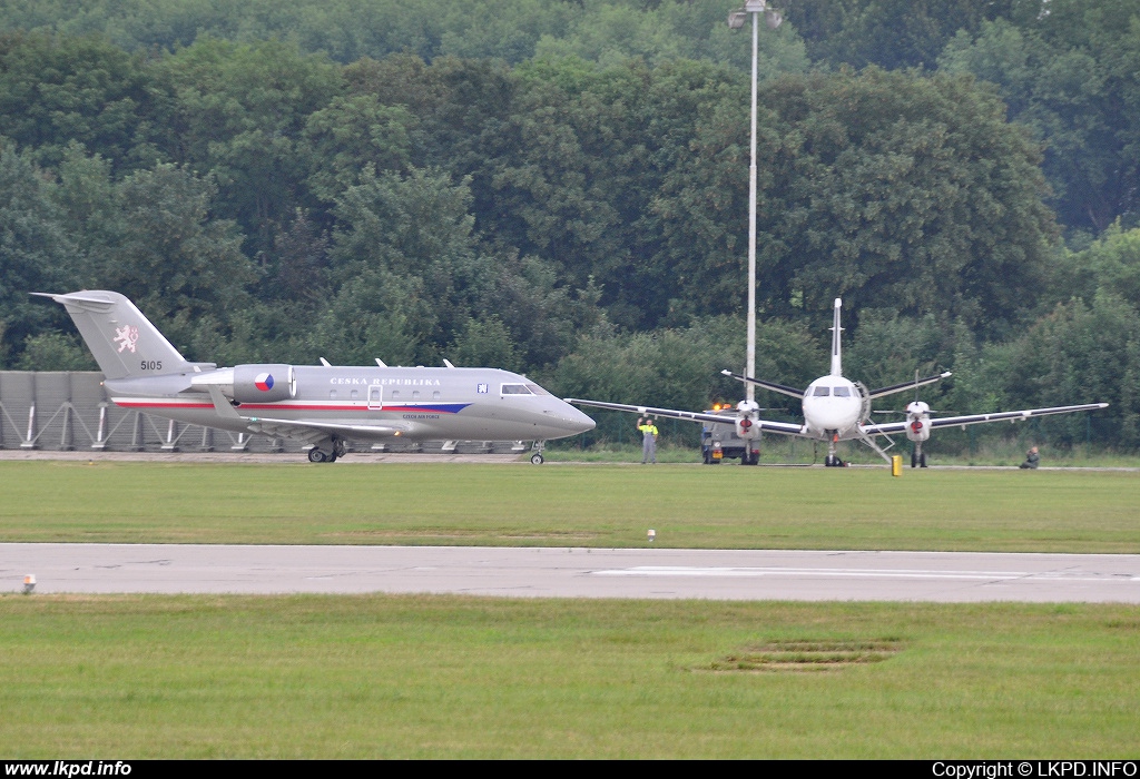 Czech Air Force – Canadair CL-600-2B16 Challenger 601-3A  5105