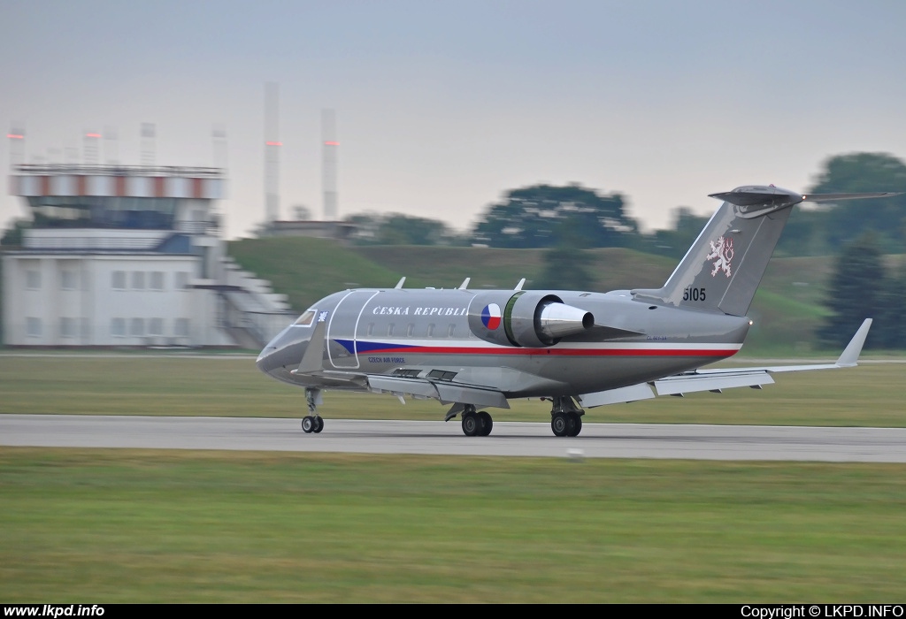 Czech Air Force – Canadair CL-600-2B16 Challenger 601-3A  5105