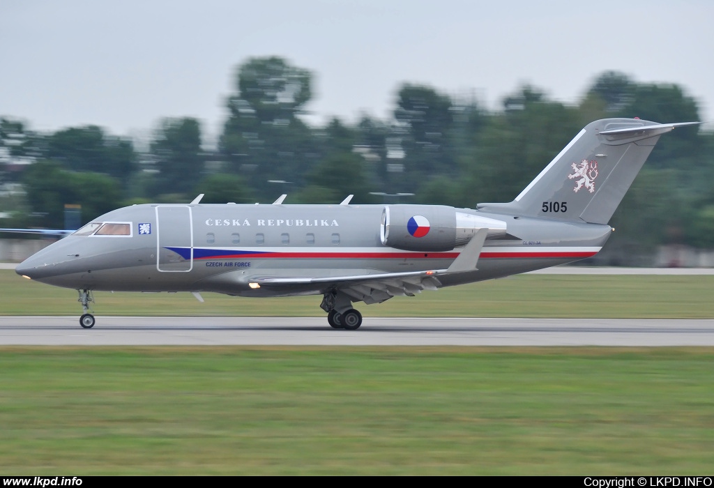 Czech Air Force – Canadair CL-600-2B16 Challenger 601-3A  5105