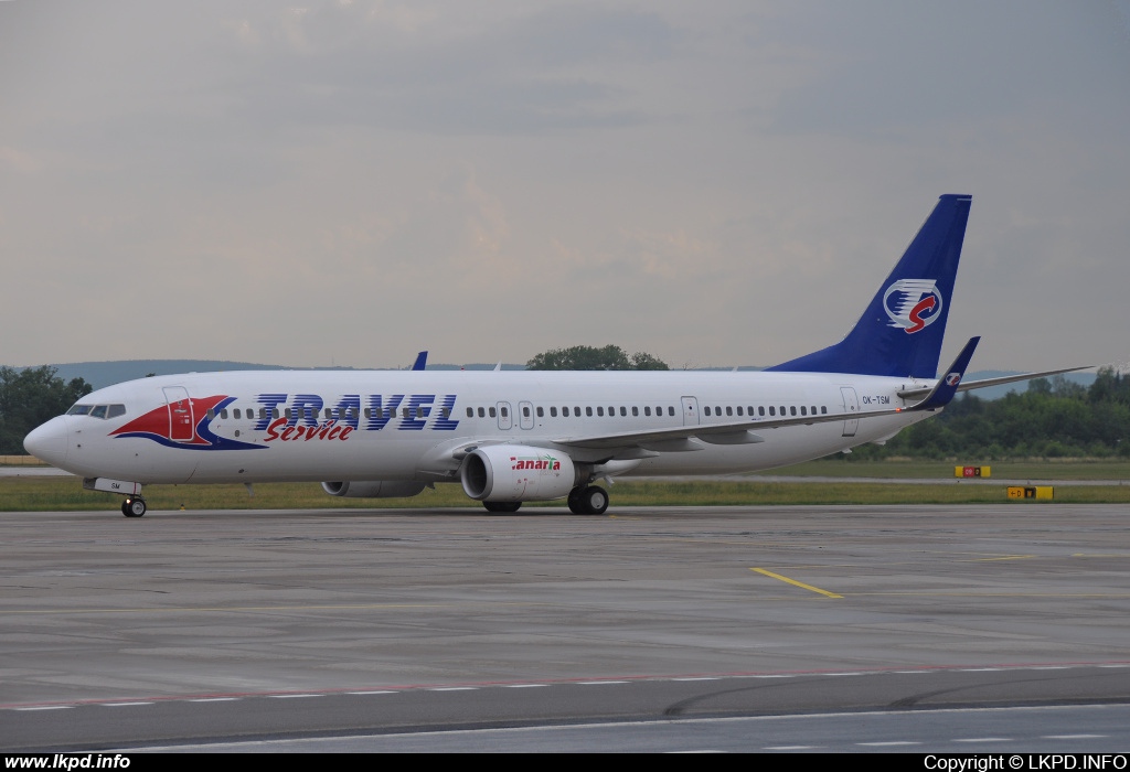 Travel Service – Boeing B737-9GJ/ER OK-TSM