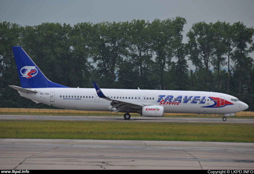 Travel Service – Boeing B737-9GJ/ER OK-TSM