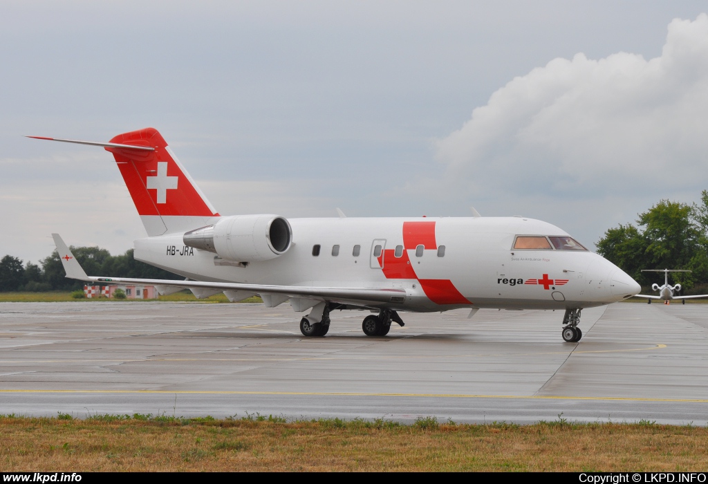 REGA - Swiss Air Ambulance – Canadair CL-600-2B16 Challenger 604  HB-JRA