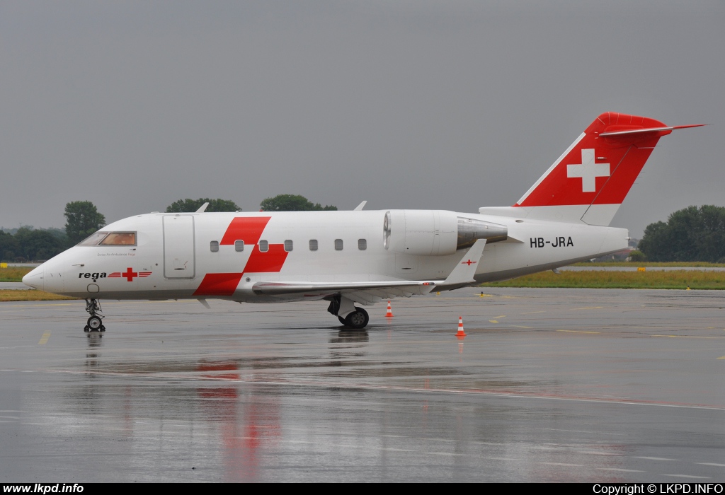 REGA - Swiss Air Ambulance – Canadair CL-600-2B16 Challenger 604  HB-JRA