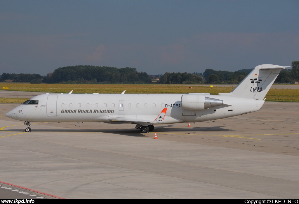 Global Reach Aviation – Canadair CRJ-200LR D-AGRA