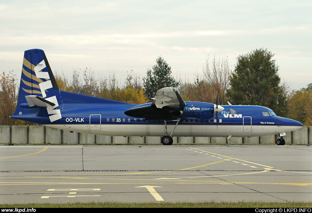 VLM Airlines – Fokker 50 OO-VLK