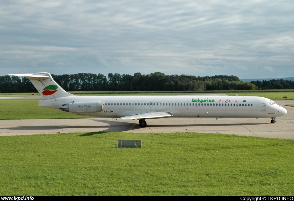 Bulgarian Air Charter – McDonnell Douglas MD-82 LZ-LDK