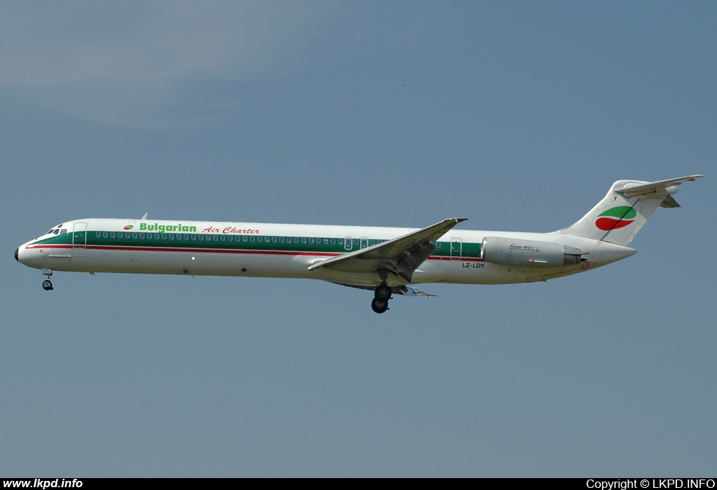 Bulgarian Air Charter – McDonnell Douglas MD-82 LZ-LDY