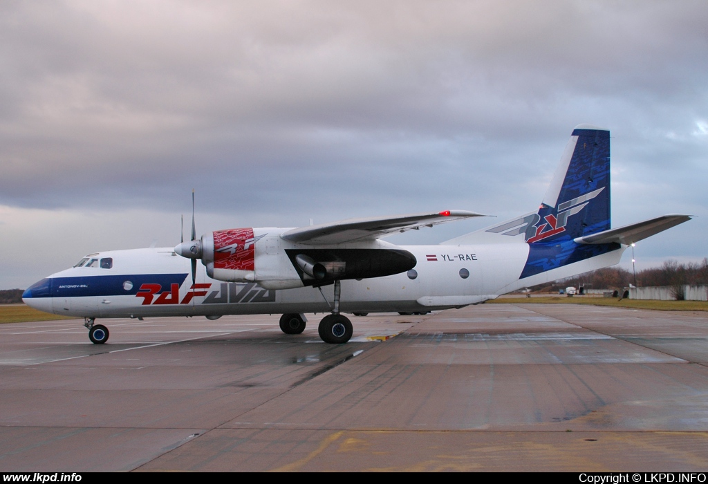 RAF Avia – Antonov AN-26B YL-RAE