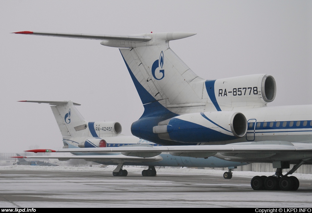 Gazpromavia – Tupolev TU-154M RA-85778