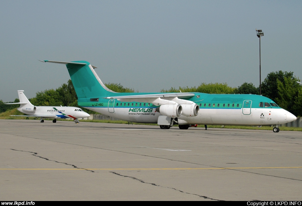 Hemus Air – BAE Systems Avro BAE-146-300 LZ-HBG