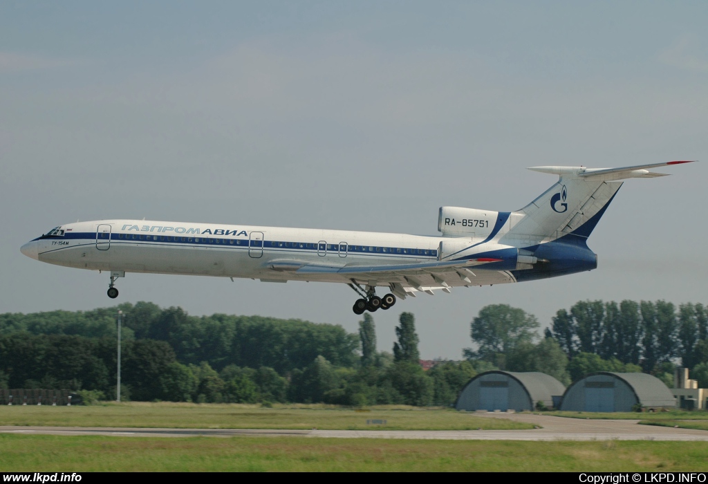 Gazpromavia – Tupolev TU-154M RA-85751