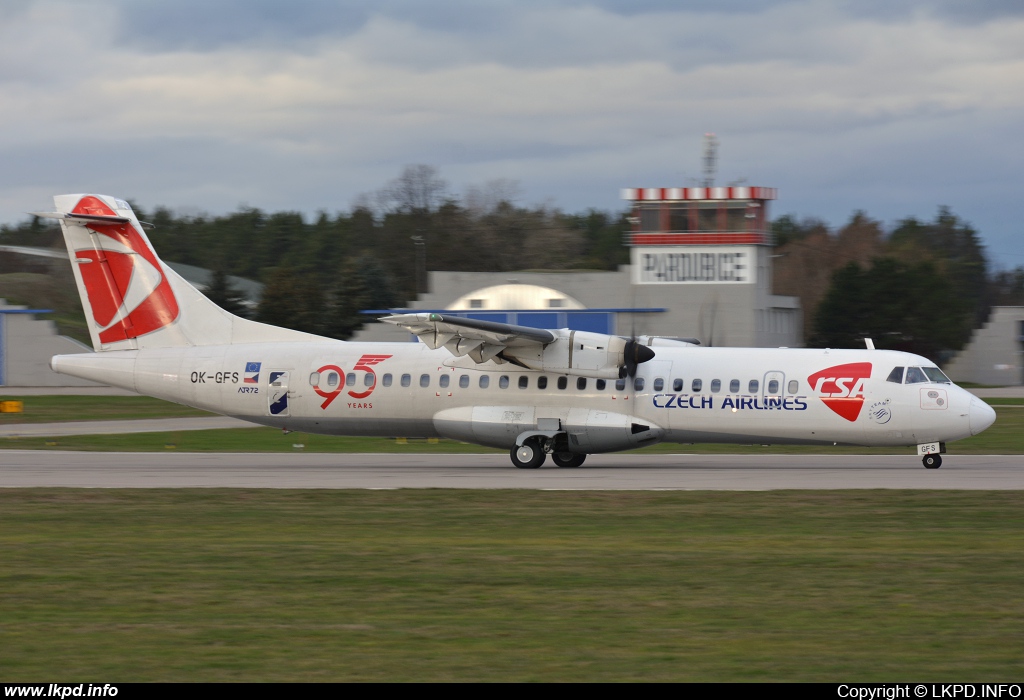 SA Czech Airlines – ATR ATR-72-212A OK-GFS