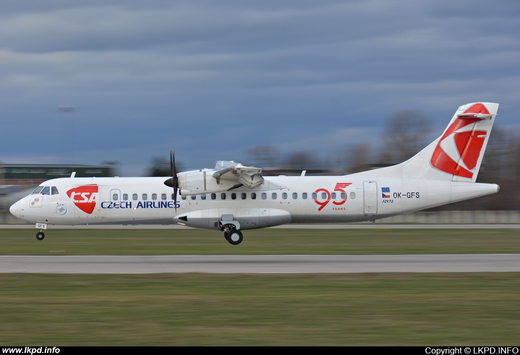 SA Czech Airlines – ATR ATR-72-212A OK-GFS