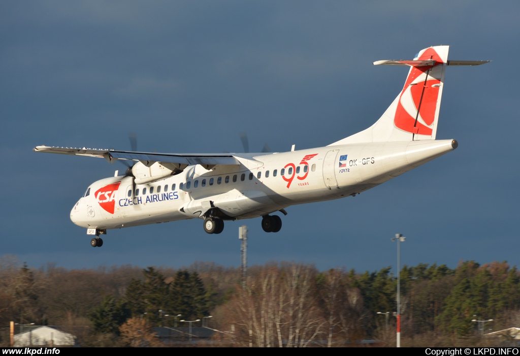 SA Czech Airlines – ATR ATR-72-212A OK-GFS