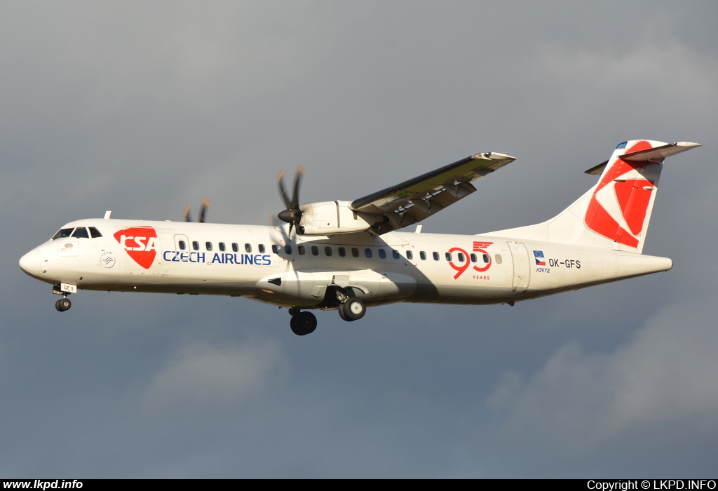 SA Czech Airlines – ATR ATR-72-212A OK-GFS