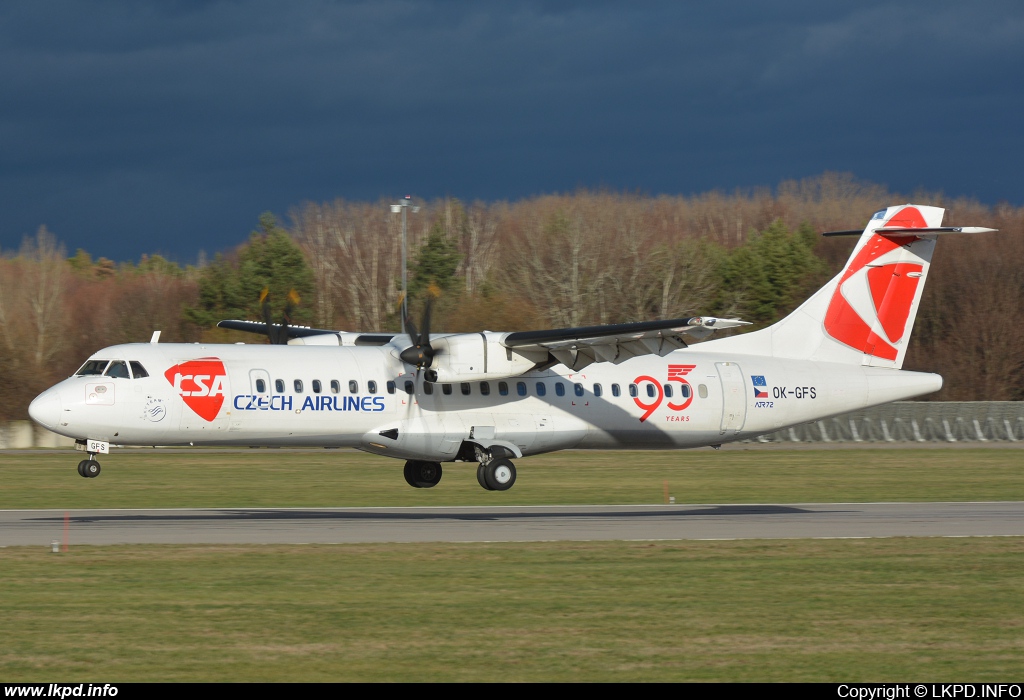 SA Czech Airlines – ATR ATR-72-212A OK-GFS