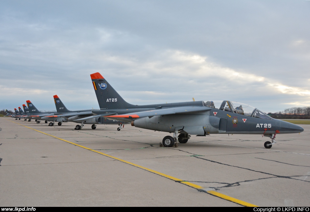 Belgium Air Force – Dassault-Dornier Alpha Jet 1B+ AT25