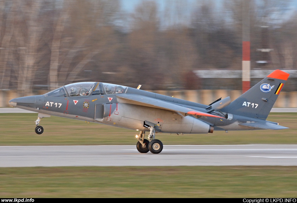 Belgium Air Force – Dassault-Dornier Alpha Jet 1B+ AT17